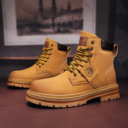 Tough Waterproof Hiking Ankle Boots - OutfitLondon