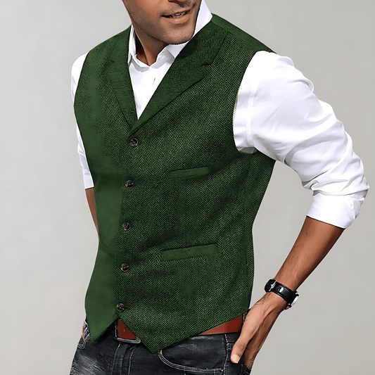 Stylish Mens Waistcoat Vest - OutfitLondon