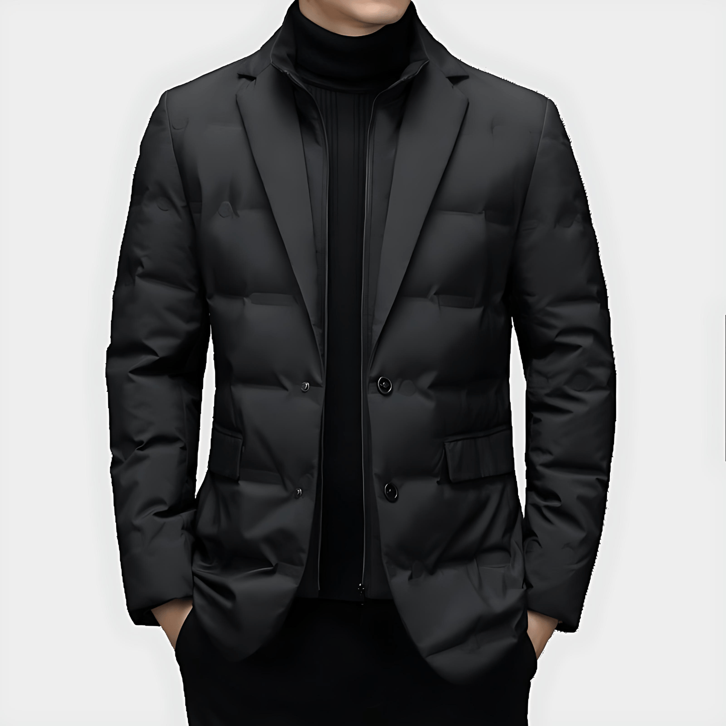 Warm Waterproof Padded Smart Jacket - OutfitLondon