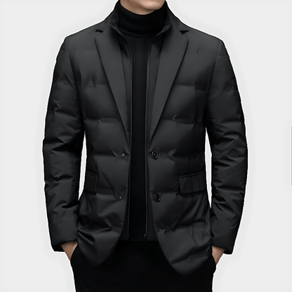 Men's Insulated Padded Waterproof Parka Jacket - OutfitLondon