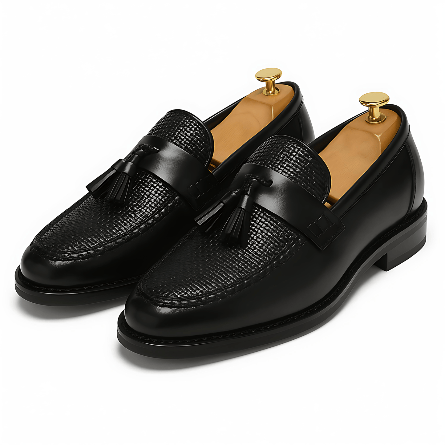 Luxurious Soft Leather Slip On Loafers - OutfitLondon