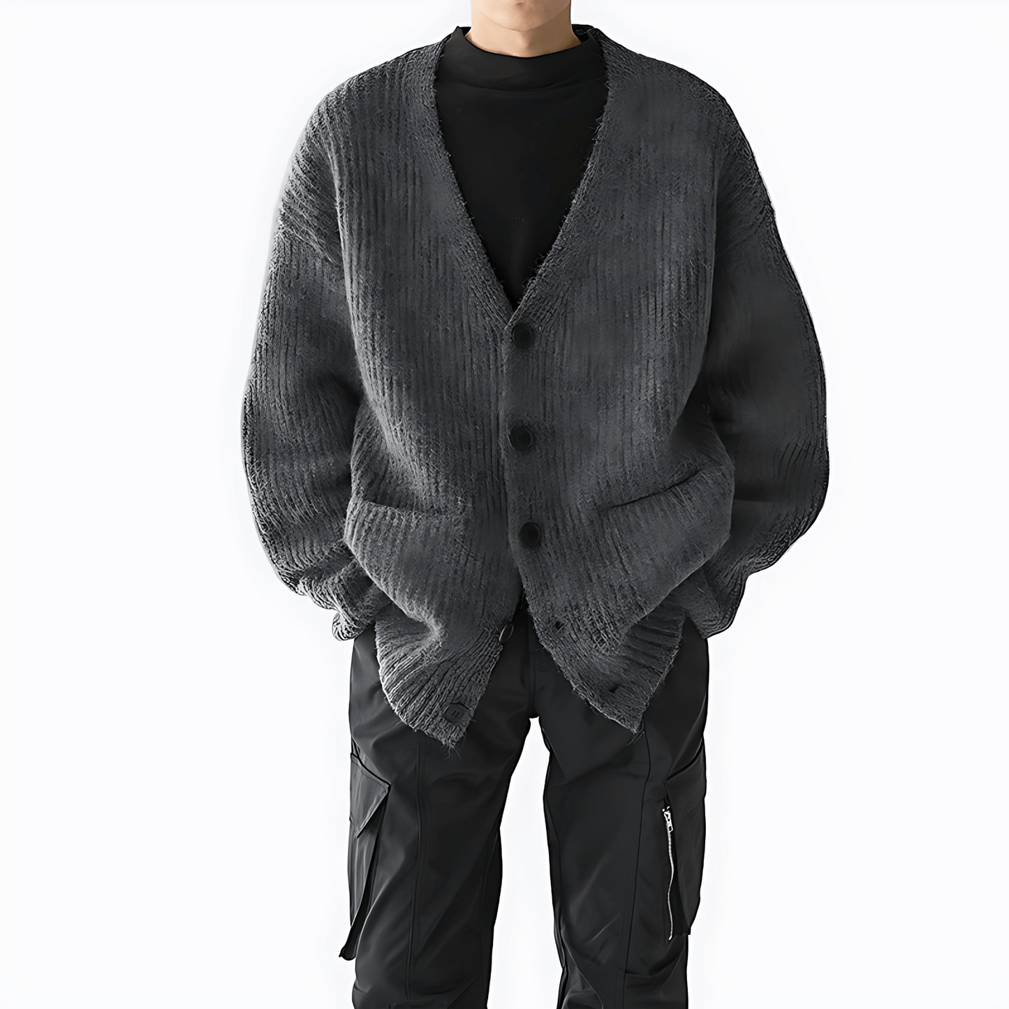 Fashionable Thick Knit Winter Jacket - OutfitLondon