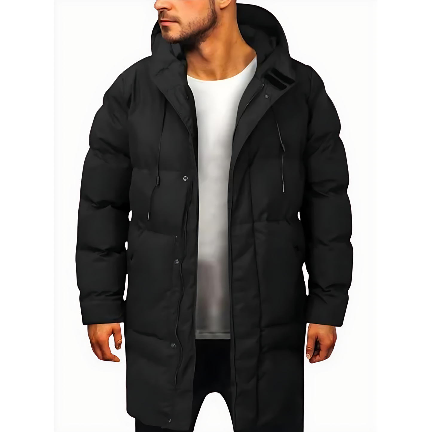 Warm Padded Hooded Winter Coat - OutfitLondon