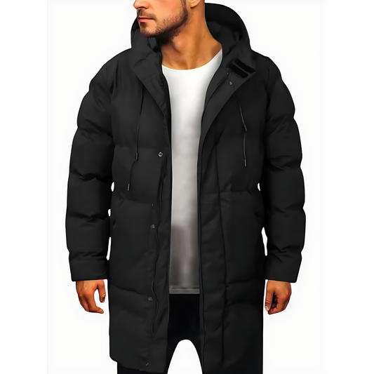 Warm Padded Hooded Winter Coat - OutfitLondon