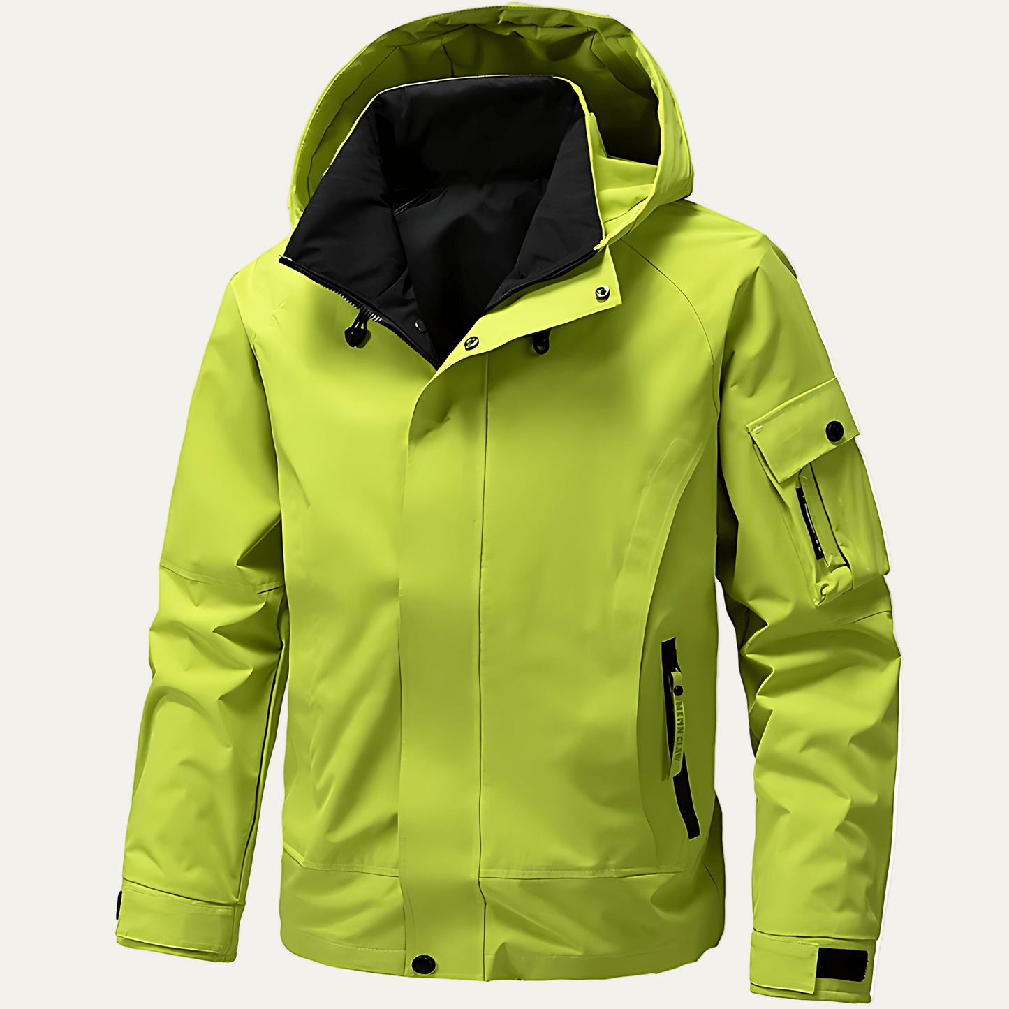 Waterproof Men's Hooded Outdoor Coat - OutfitLondon