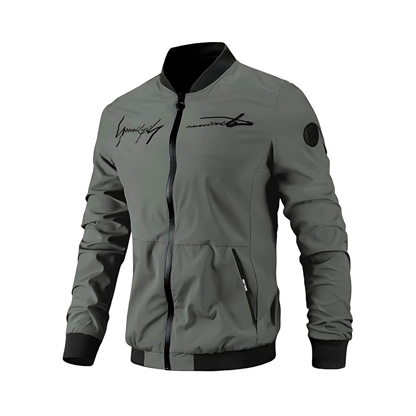 Slim Fit Classic Baseball Jacket - OutfitLondon