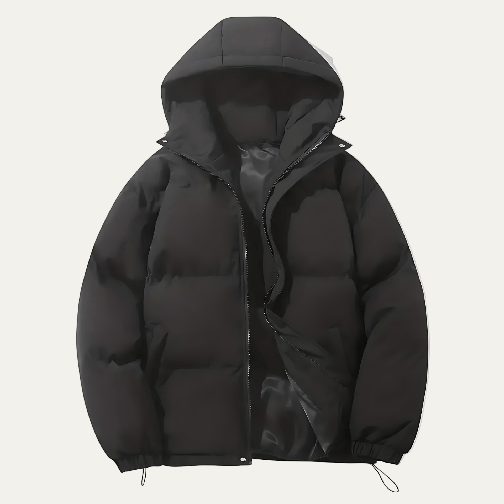 Warm Waterproof Puffer Parka Jacket - OutfitLondon