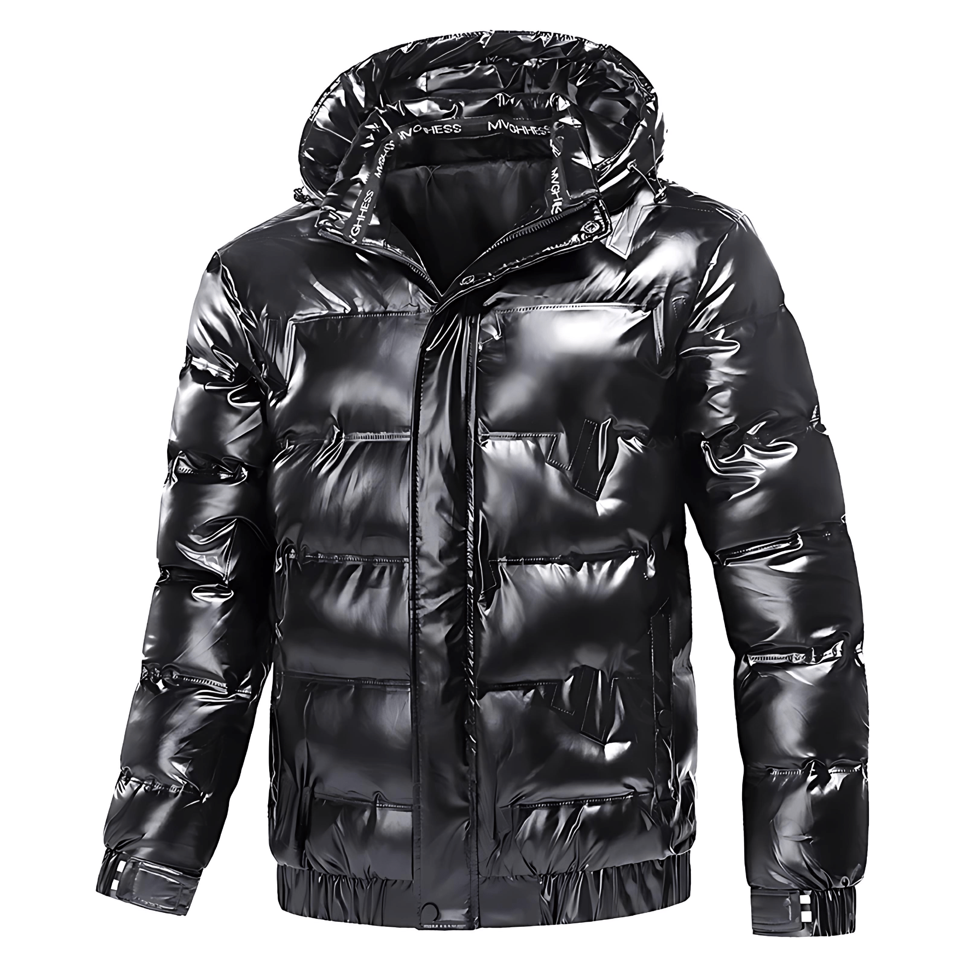 Warm Waterproof Down Hooded Winter Coat - OutfitLondon