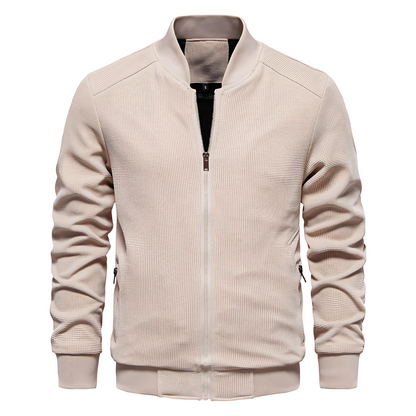Trendy Zip Up Flight Jacket - OutfitLondon