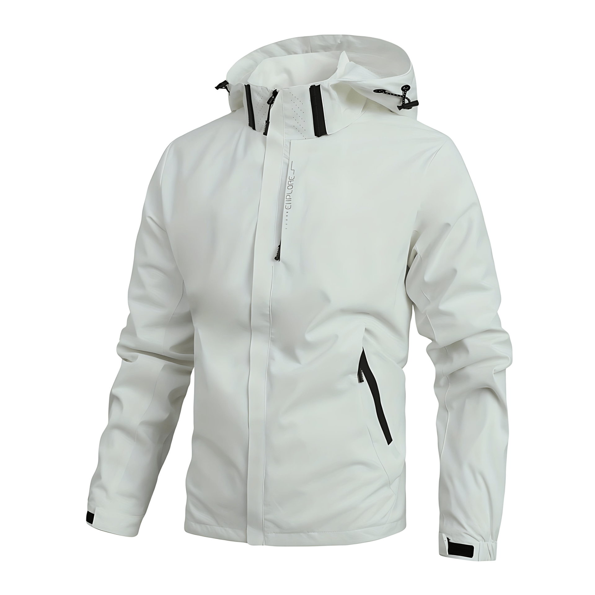 Slim Waterproof Hooded Parka Jacket - OutfitLondon