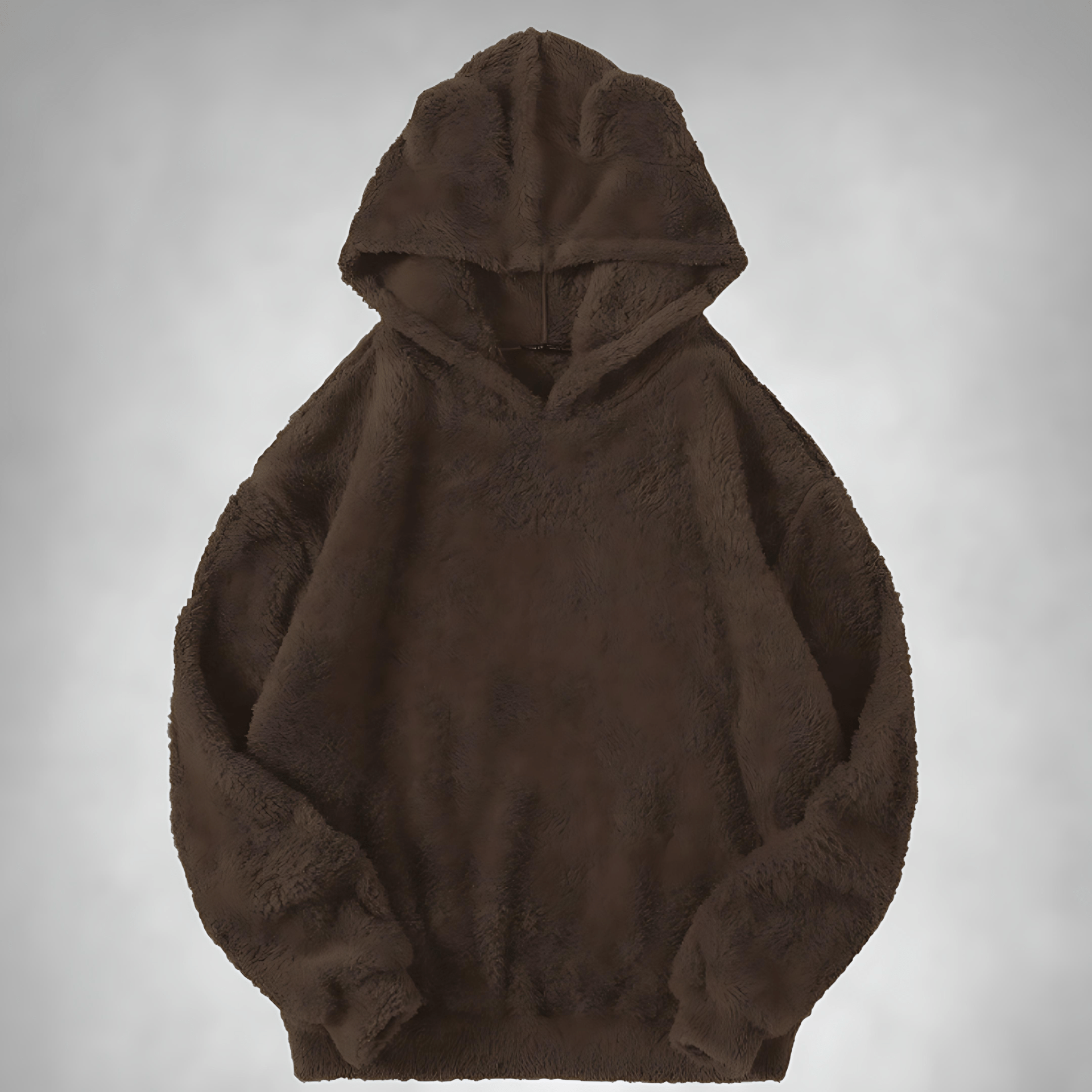 Plush Fleece Teddy Hooded Jacket - OutfitLondon