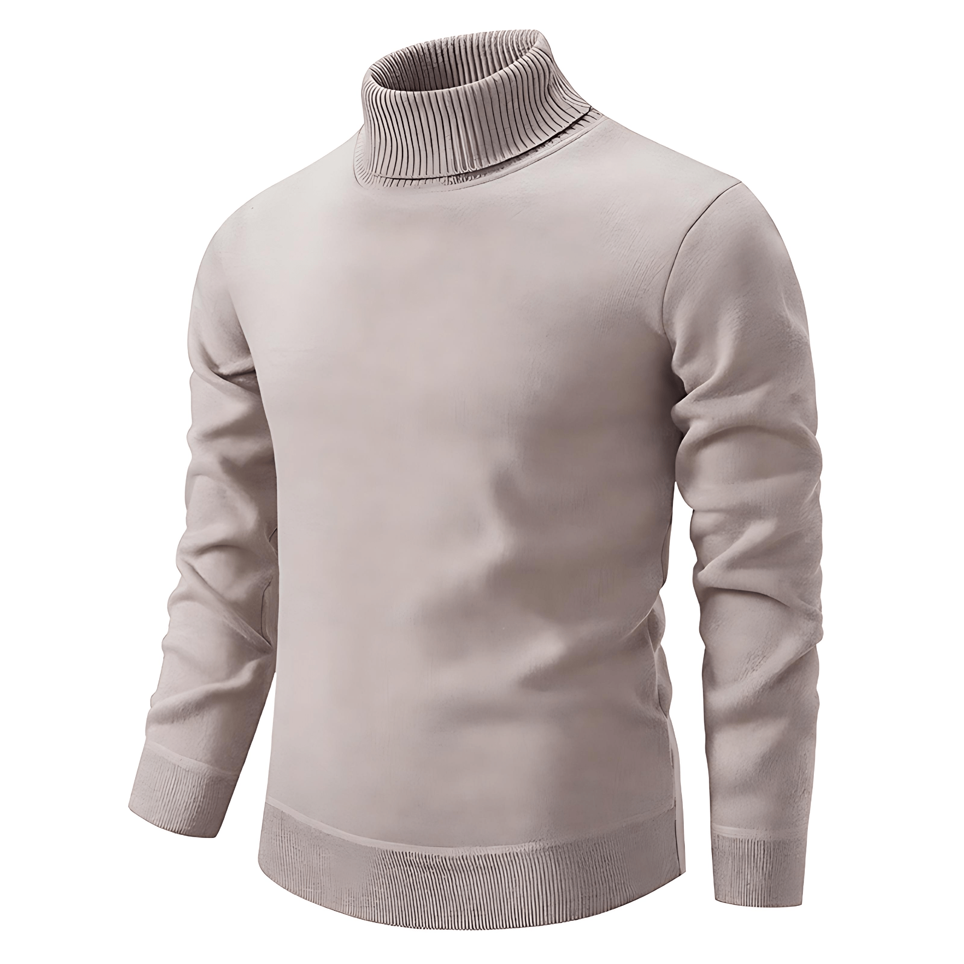 Cozy Crew Neck Cotton Sweater - OutfitLondon