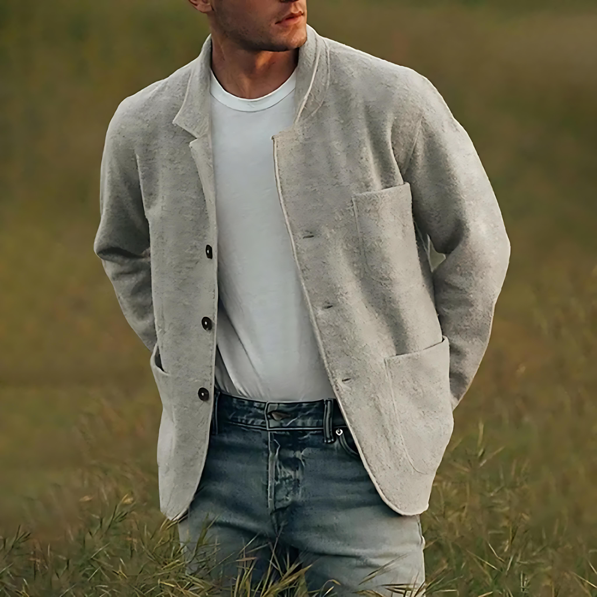 Stylish Fit Classic Mens Blazer - OutfitLondon