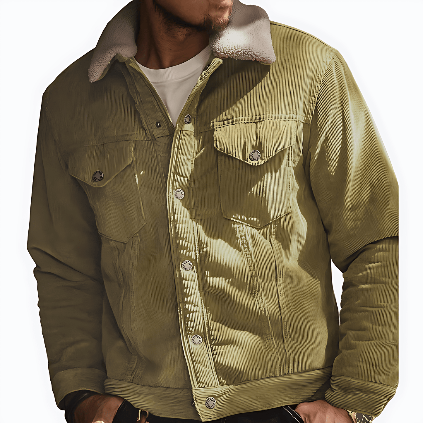 Classic Warm Men's Bomber Coat - OutfitLondon