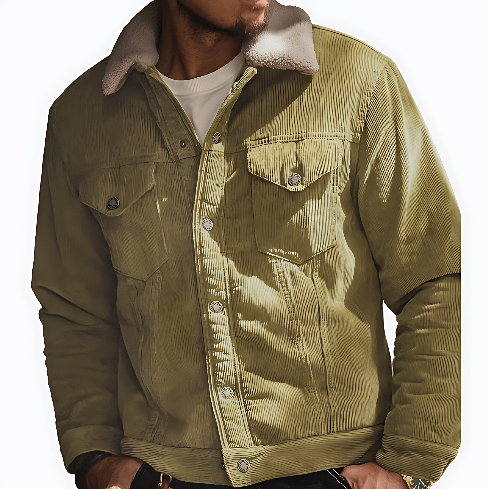 Classic Warm Men's Bomber Coat - OutfitLondon