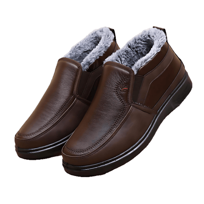 Cozy Insulated Snow Boots with Fleece Inner Lining - OutfitLondon