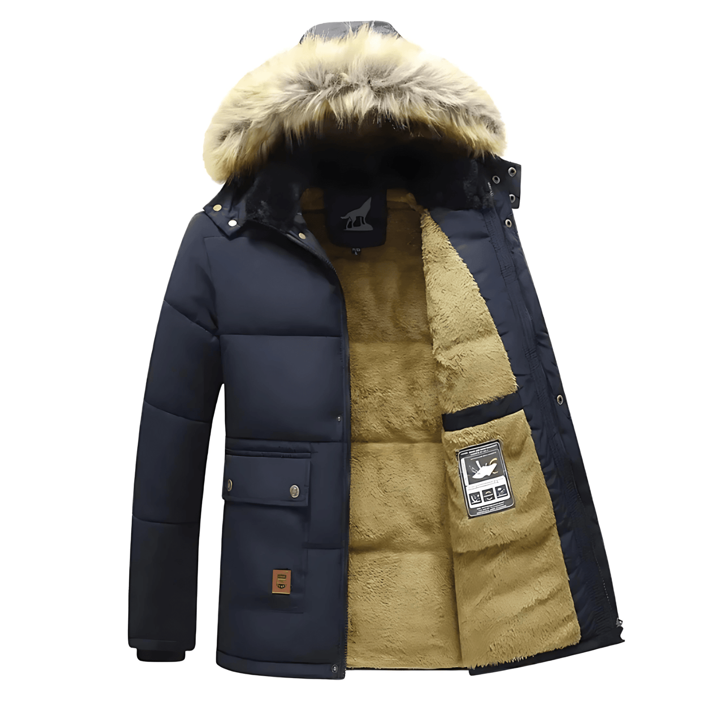 Cozy Insulated Snow Parka - Fleece Lined Hood - OutfitLondon