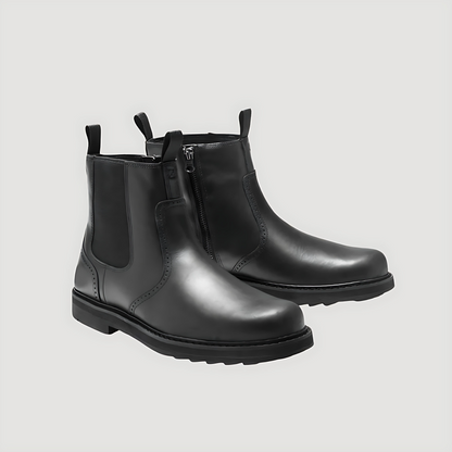 Waterproof Leather Chelsea Boot Ankle Boots - OutfitLondon