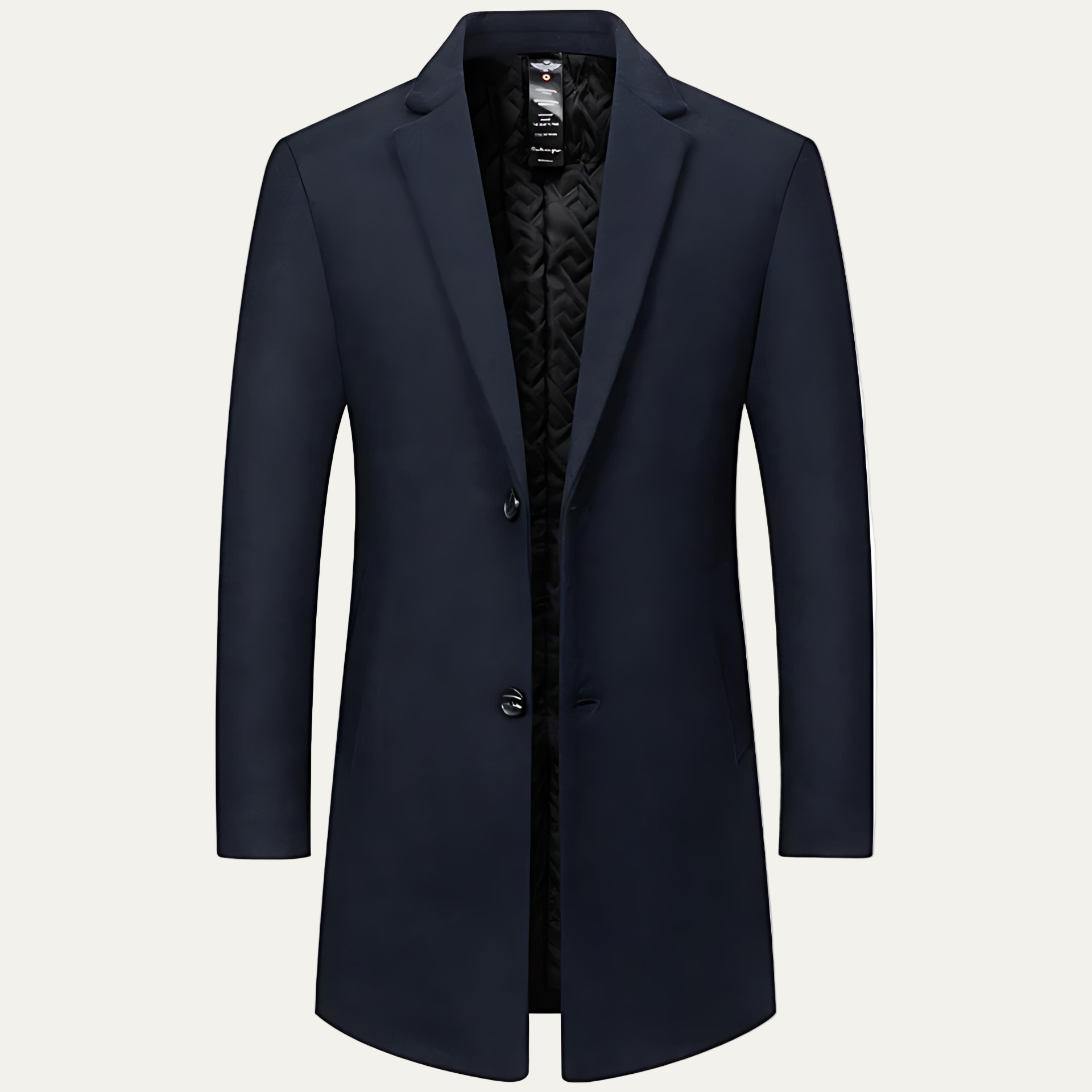 Classic Tailored Quilted Winter Coat for Men - OutfitLondon