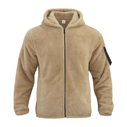 Warm Fleece Hoodie Winter Coat - OutfitLondon