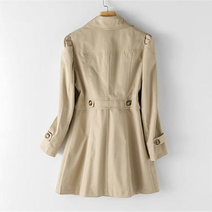 Classic Long Sleeve Trench Coat