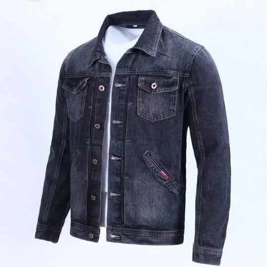 Classic Men's Blue Jean Jacket