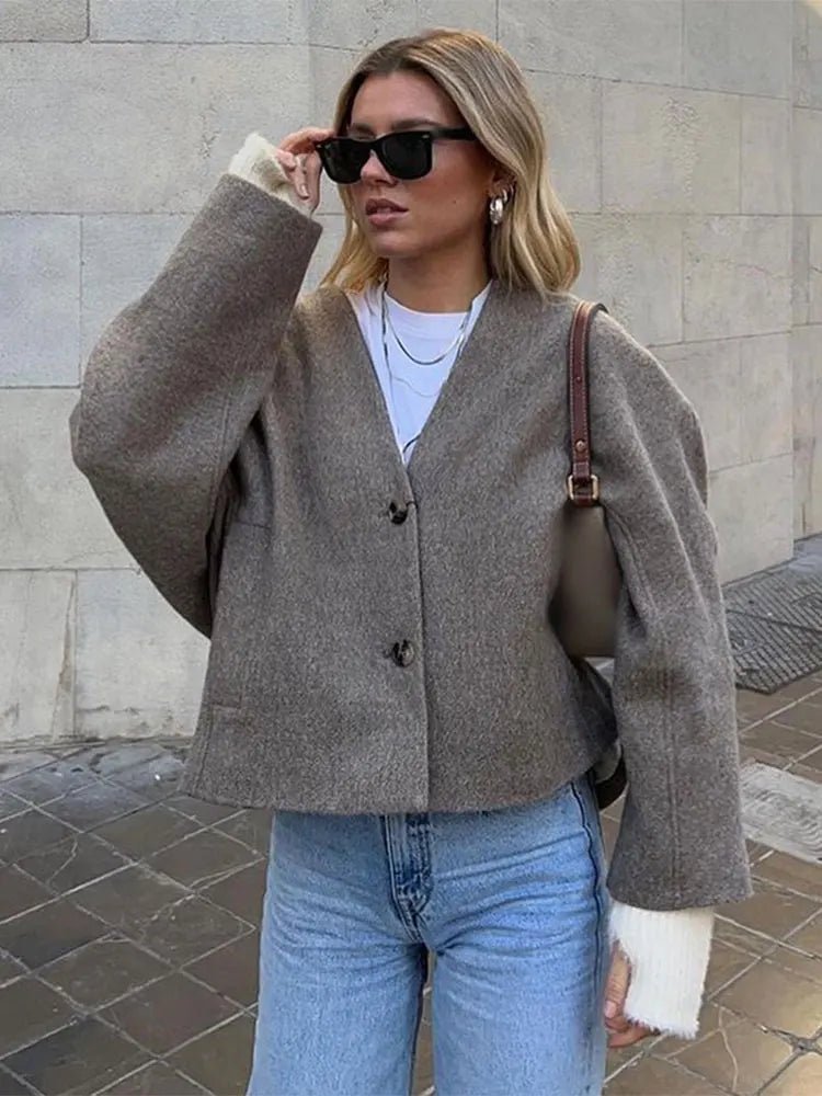 Charee | Ladies Large Fleece Parka Jacket