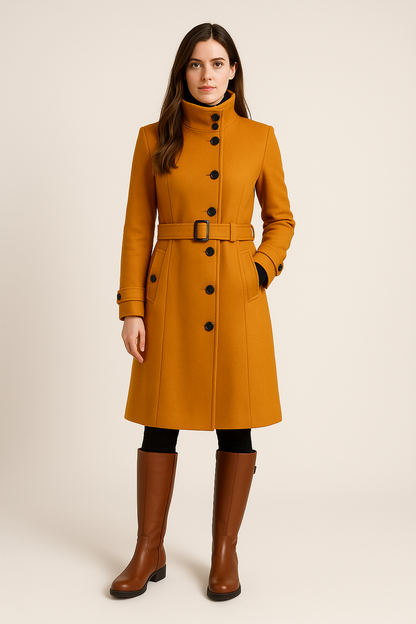 Women's High Neck Winter Coat