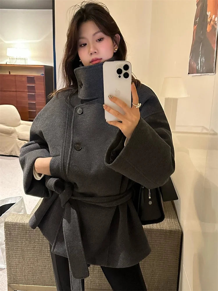 Classic Women's Long Wool Coat