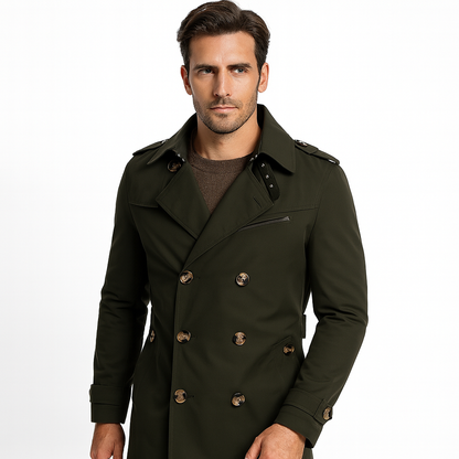 Classic Formal Long Coat for Men - OutfitLondon