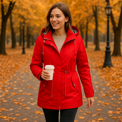 Waterproof Parka Jacket with Adjustable Fit
