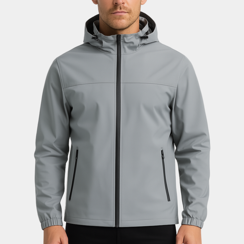 Breathable Mens Waterproof Wind Jacket