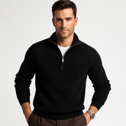 Soft Crew Neck Cotton Pullover - OutfitLondon
