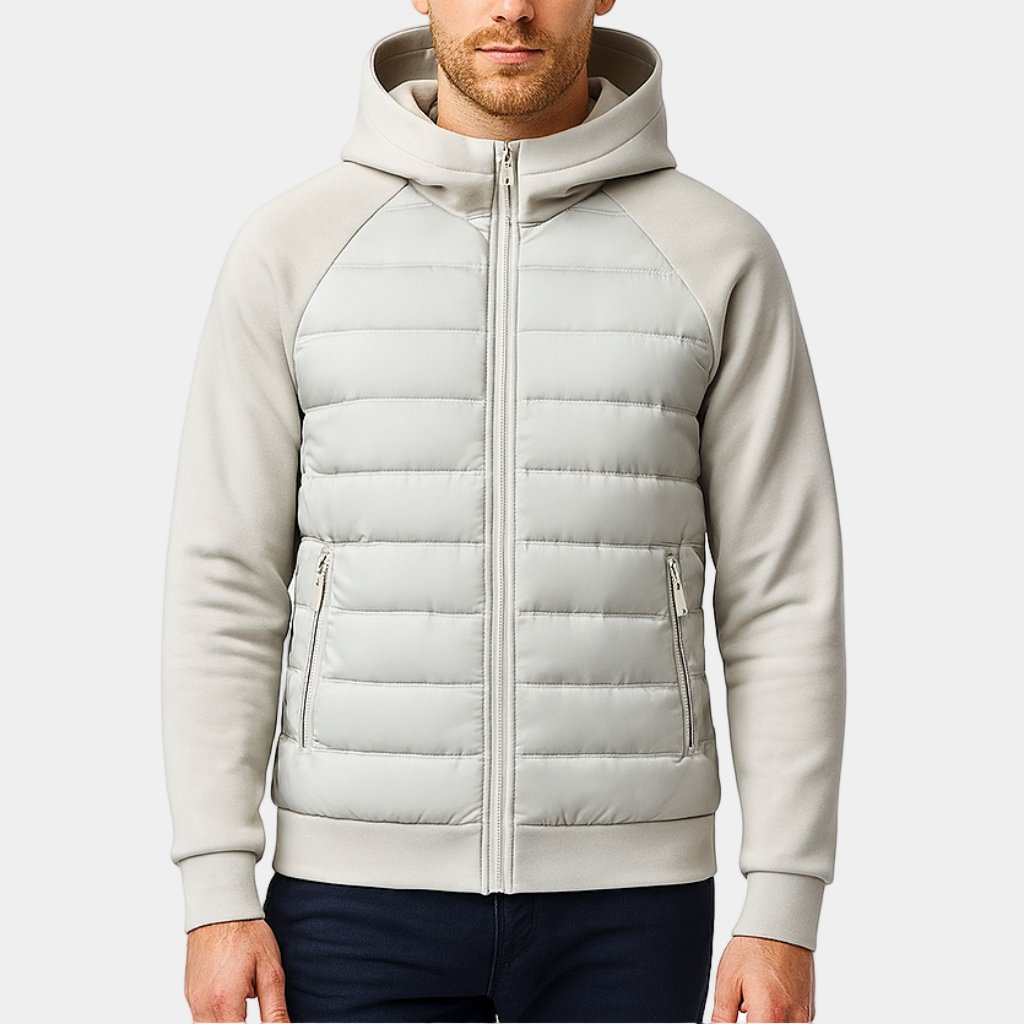 Warm Waterproof Men's Hooded Winter Coat