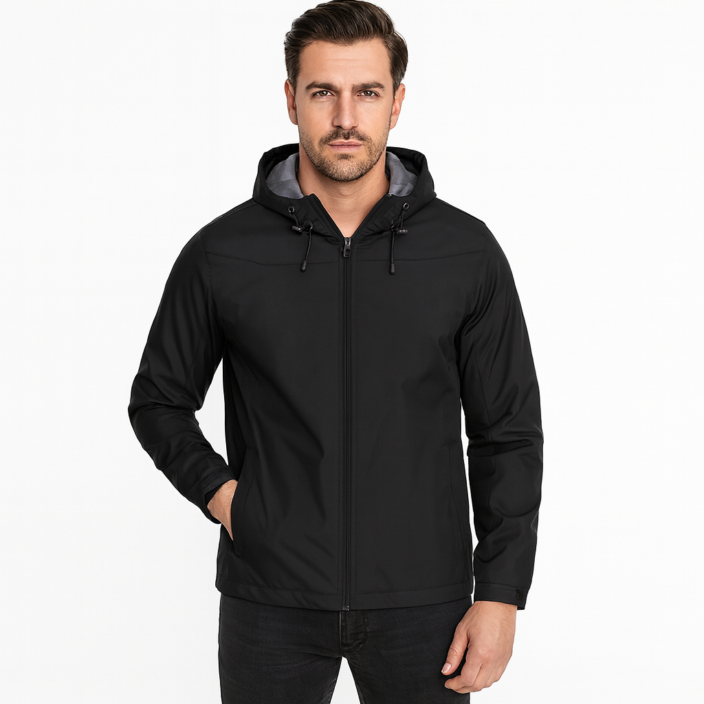 Slim Waterproof Men's Coat - OutfitLondon