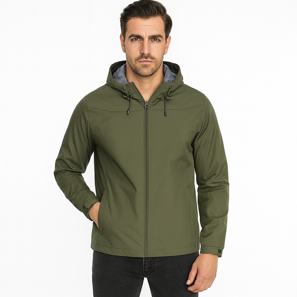 Slim Waterproof Men's Coat