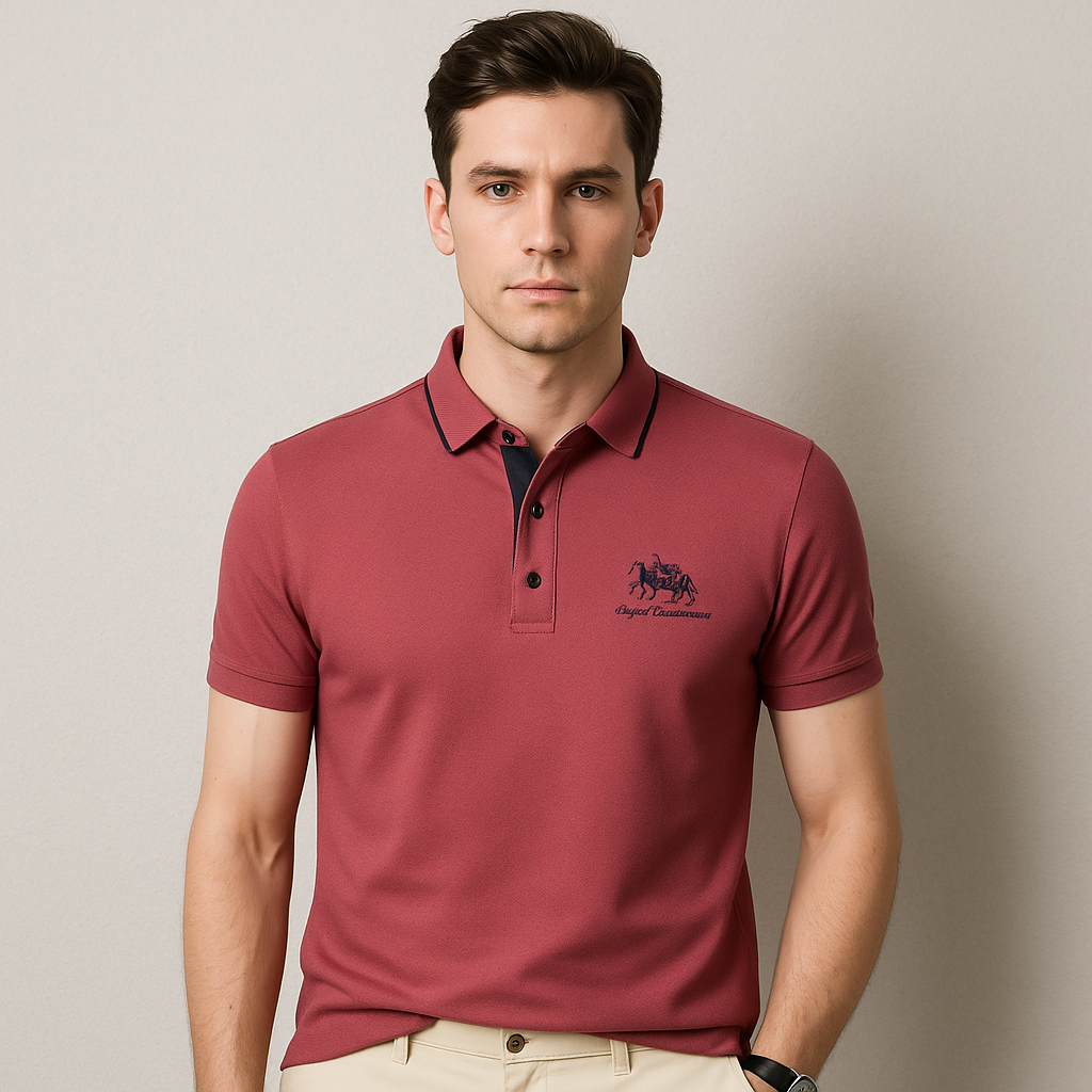 Classic Men's Breathable Polo Shirt