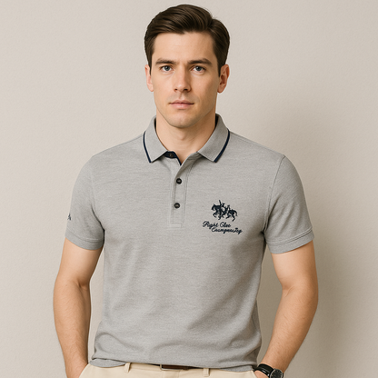 Classic Men's Breathable Polo Shirt
