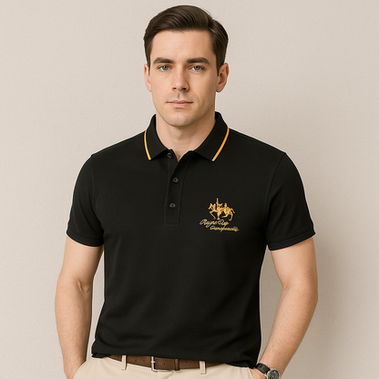 Classic Men's Breathable Polo Shirt