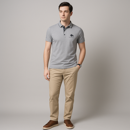 Classic Men's Breathable Polo Shirt