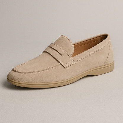 Soft Leather Men's Slip On Shoes