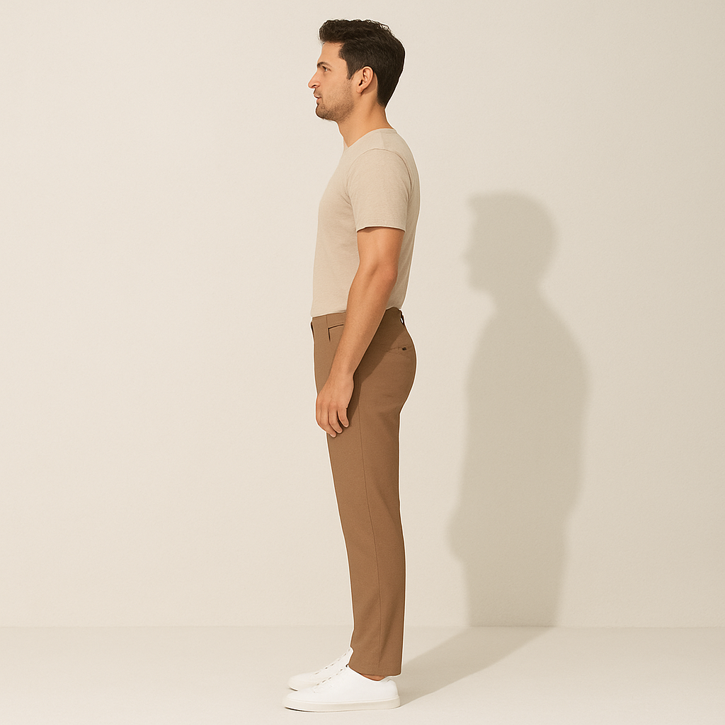 Timeless Brown Mens Chino Pants