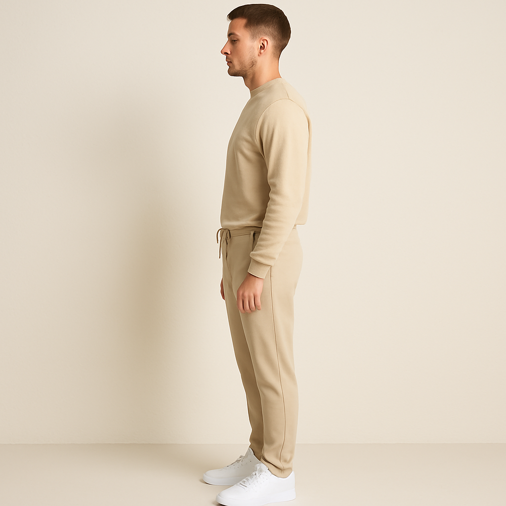 Traditional Brown Mens Chino Pants