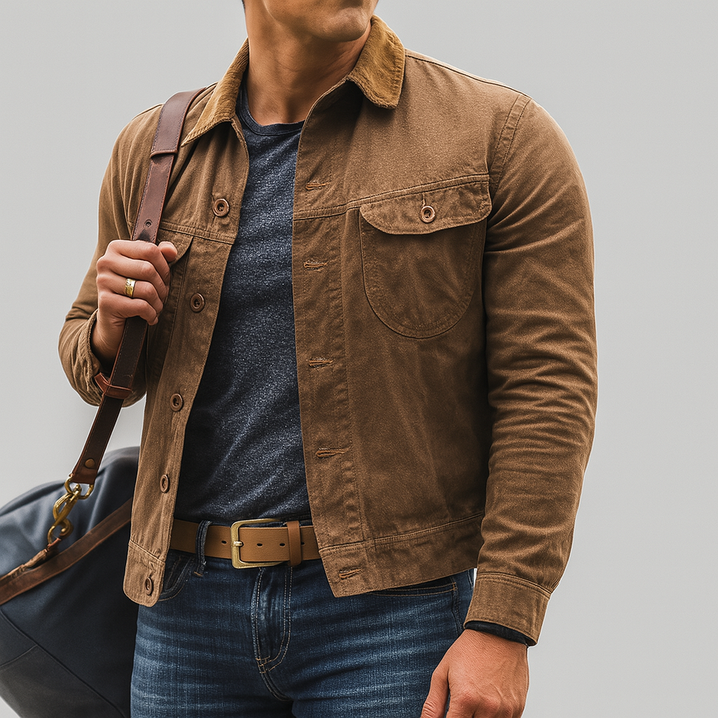Classic Mens Waterproof Parka Jacket