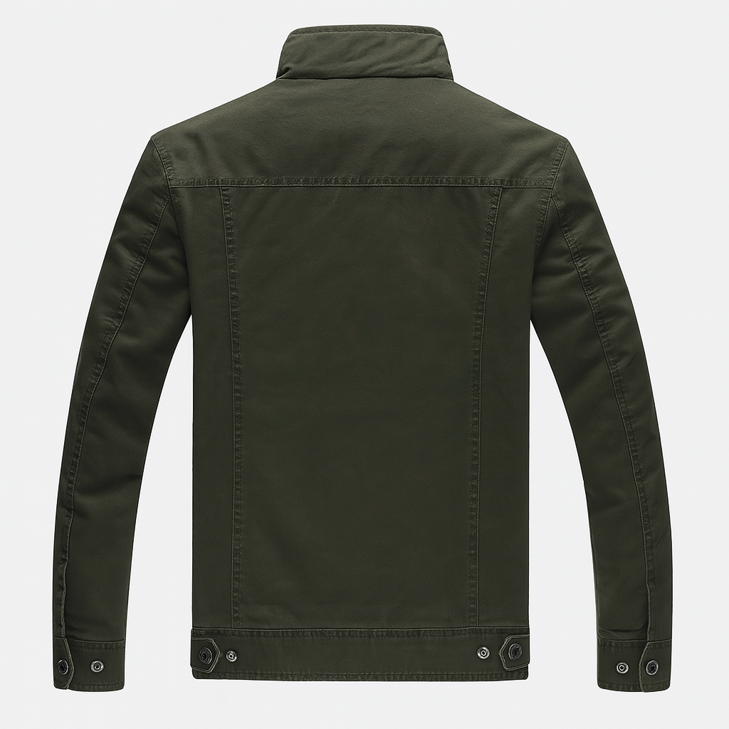 Tactical Army Jacket with Multiple Pockets