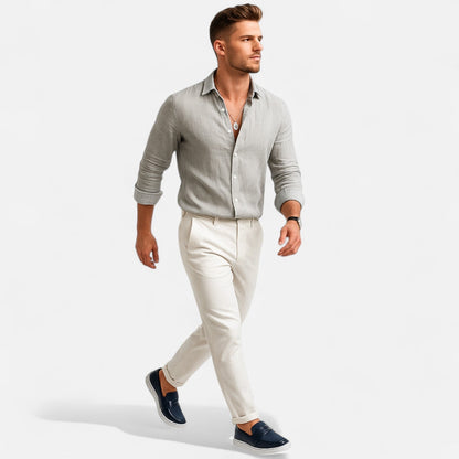 Classic Leather Loafers for Men