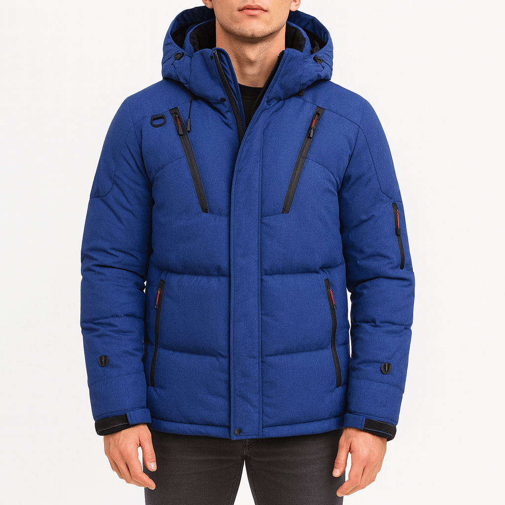 Warm Insulated Hooded Snow Jacket