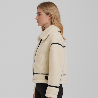 Cozy Women's Zip Up Fleece Jacket