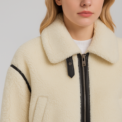 Cozy Women's Zip Up Fleece Jacket