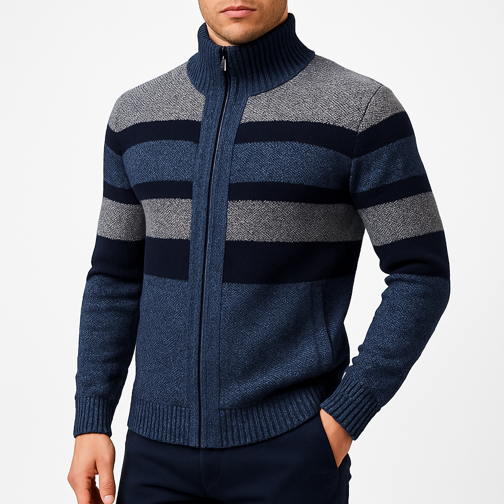 Warm Fleece Zip Up Jacket - OutfitLondon